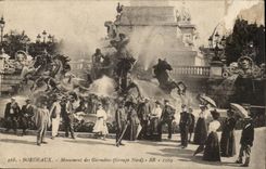 Bordeaux CPA Monument of Of Gironde (northern Group) (nice shot)