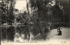 Bordeaux CPA the public garden