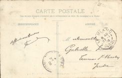 Bordeaux CPA the Gambetta monument alleys of Tourny