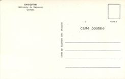 CPA Chicoutimi Metropole du Saguenay Quebec 