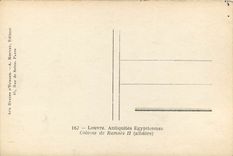 CPA Louvre Antiquites Egyptiennes Colosse de Ramses II 