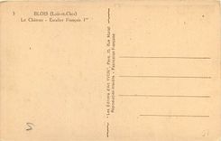 CPA Blois Loir et Cher Le Chateau Escalier Fracois 1er 