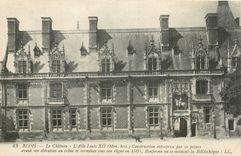 CPA Blois Le Chateau L'Aile Louis XII Mon hist 