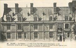 CPA Blois Le Chateau L'Aile Louis XII Monument historique 