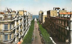 CPA Oran L'Avenue Loubet 