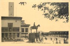 CPA Casablanca Place Lyautey 