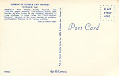 CPA Museum of Science and Industry Chicago Ill 