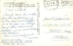 CPA Constantine Vue panoramique de la Ville