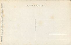 CPA Restaurante Terraza Jardin Rialto en edificio Feria Muestrario  Valencia