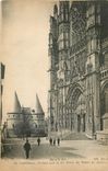 CPA Beauvais La Cathedrale Portail sud et les Tours du Palais de Justice 