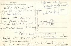 CPA Oran La Basilique de Santa Cruz et vue generale 