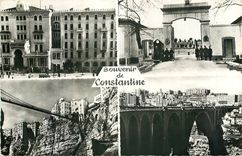 CPA Souvenir de Constantine En haut a gauche Hotel Cirta 