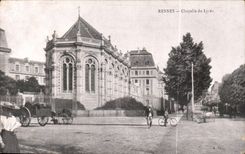 rennes - Chapelle di Lycee - CPA 