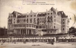 saint Lunaire - Le Grand Hotel casino - CPA 