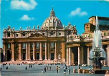 CPM Roma Place Saint Pierre 