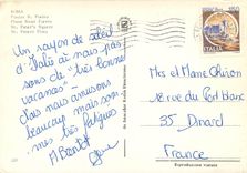 CPM Roma Place Saint Pierre 