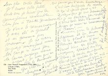 CPA Jean Honore Fragonard L'Etude 1769 The Study Studie Musee du Louvre 