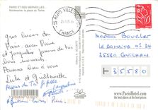 CPA Paris et ses Merveilles Montmartre la place du Tertre 