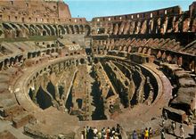 CPM Roma Le Colisee Interieur 