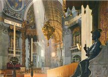 CPM Roma Basilique de Saint Pierre Interieur 