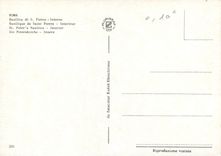 CPM Roma Basilique de Saint Pierre Interieur 