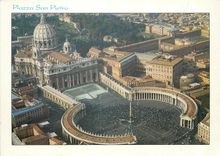 CPM Roma Place Saint Pierre 