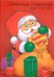 CPM Christmas Greetings just for you Pere Noel