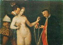 CPA Musee des Beaux Arts Rennes Ecole de Fontainebleau 