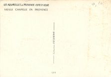 CPA Vieille Chapelle en Provence 