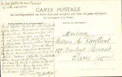 Saint Malo CPA the beach and the strong national has high tide