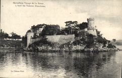 CPA Le chene vert Merveilleux voyage de la Rance a bord des vedettes dinardaises