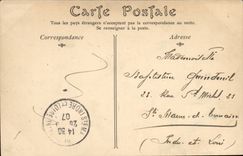 Chateauroux CPA the college seen from of the park