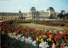 CPM Paris Le Louvre et ses jardins 