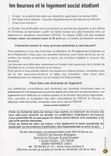 CPA Les Bourses et le logement social etudiant