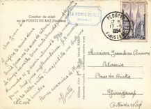 CPA Coucher de soleil sur la Pointe du Raz Finistere 