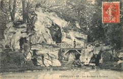 CPA Versailles Les Rochers a Trianon 