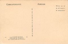 CPA La Pointe du Raz L'Enfer de Plogoff La Cheminee du Diable 