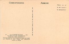 CPA La Pointe du Raz La Grotte des Cormorans Vue de Roc Mourfil 