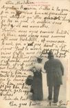 CPA Le Loup et l'Agneau Femme