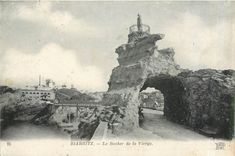 CPA Biarritz Le Rocher de la Vierge 