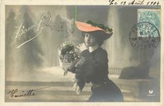 CPA Bonne Fete Femme