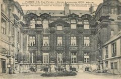 CPA Paris - Hotel Lamoignon Rue Pavee