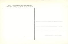 CPA Saint-Gingolph et le Lac Leman vus de la route de Novel