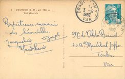 CPA Gourdon Vue generale