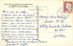 CPM Le Havre Promenade de la plage et montee a Saint-Adresse