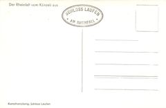 CPA Der Rheinfall vom Kaenzell aus