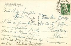 CPM Saint-Claude Les lacets de Cinquetral