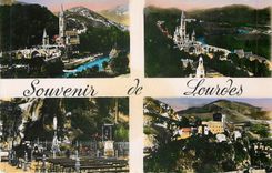 CPA Souvenir de Lourdes