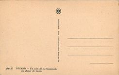 CPA Dinard - Un coin de la Promenade du ''Clair de Lune''
