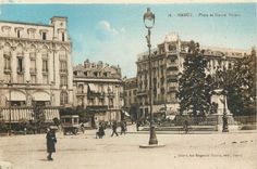 CPA Nancy - Place et Statue Thiers